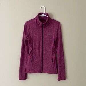 Bench Zip-Up Fuchsia Activewear Sweater Size Small